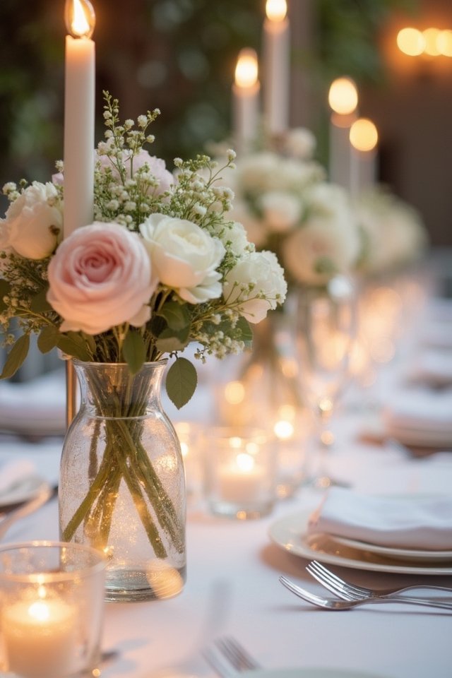 elegant vases enhance decor