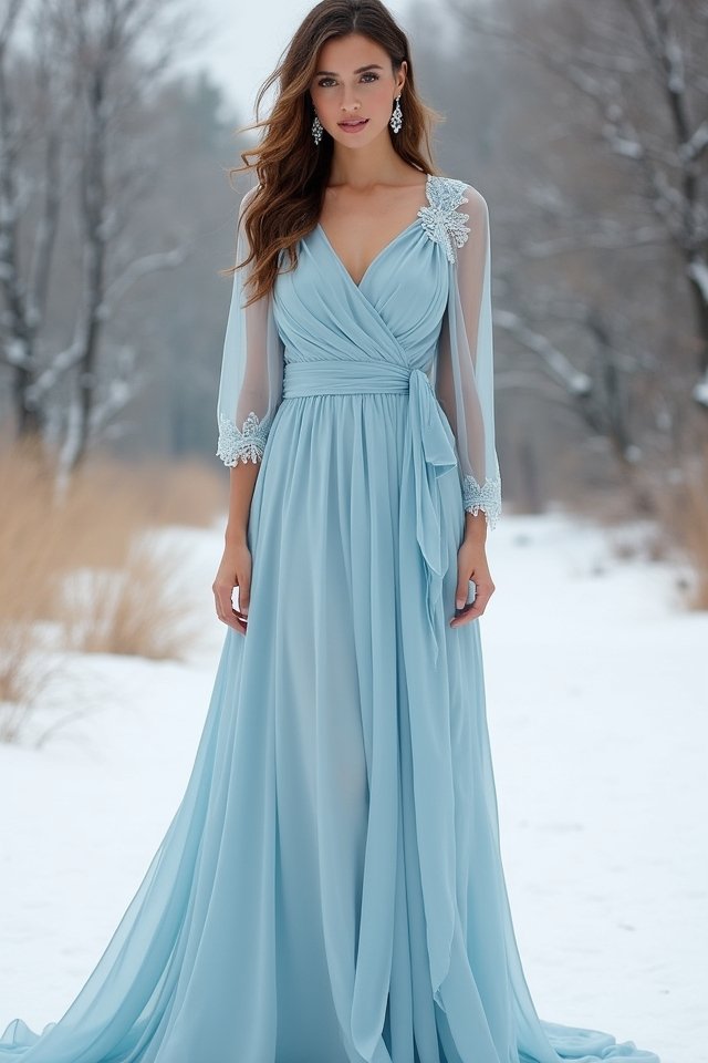 elegant versatile chiffon dress