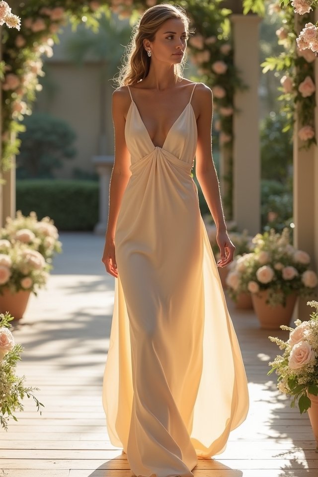 elegant versatile slip dress