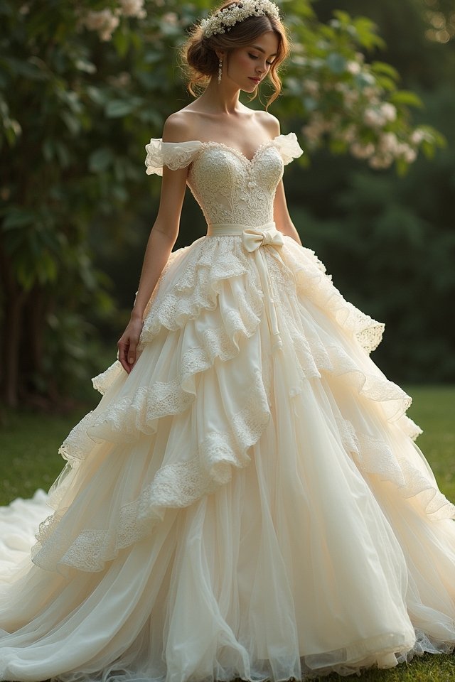 elegant vintage ball gowns