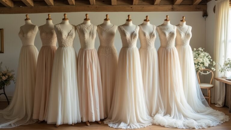 elegant vintage wedding gowns