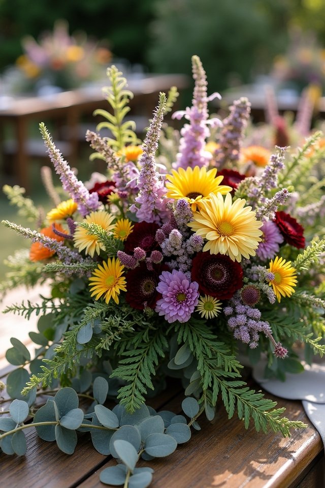 elegant wedding bouquet accents