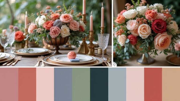 elegant wedding color schemes