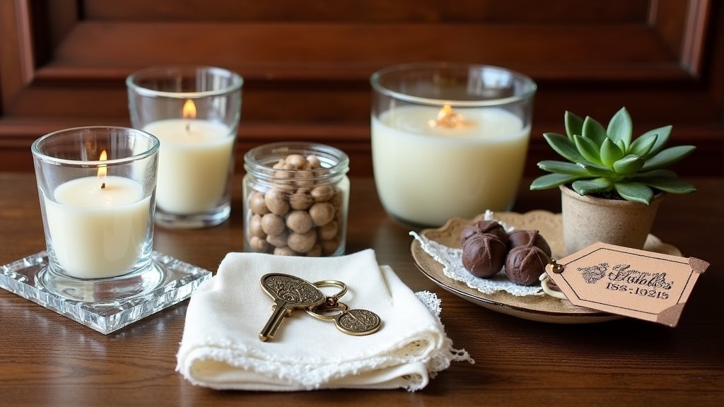 elegant wedding guest gifts