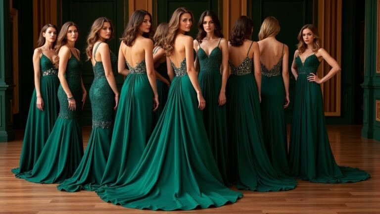 elegant wedding guest gowns