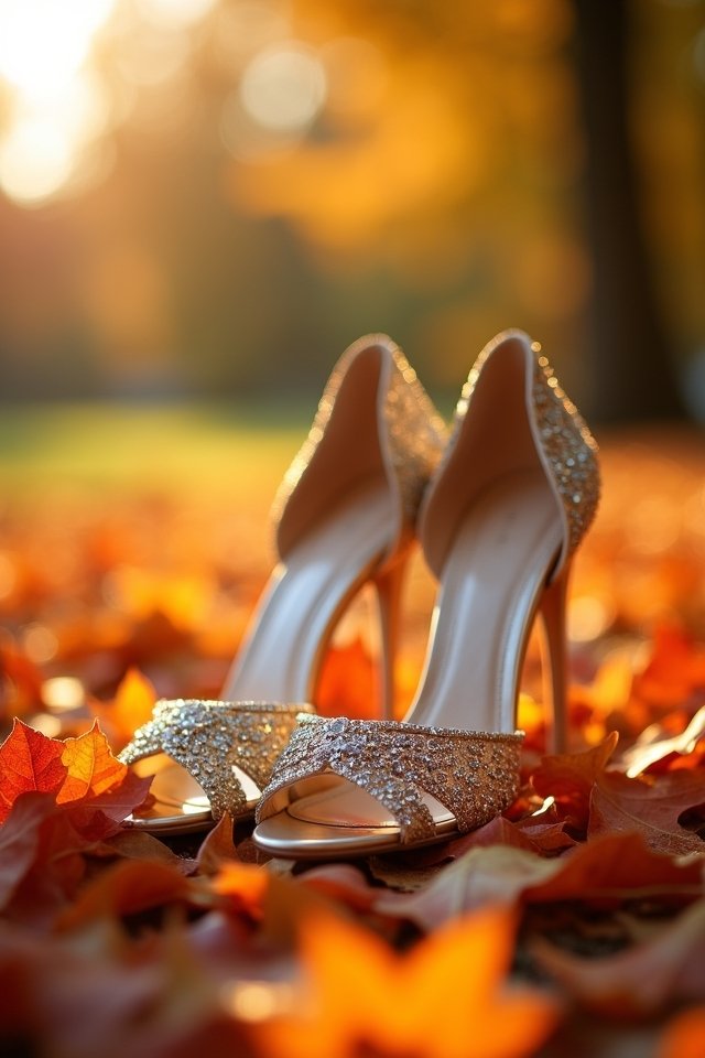 elegant wedding heeled sandals
