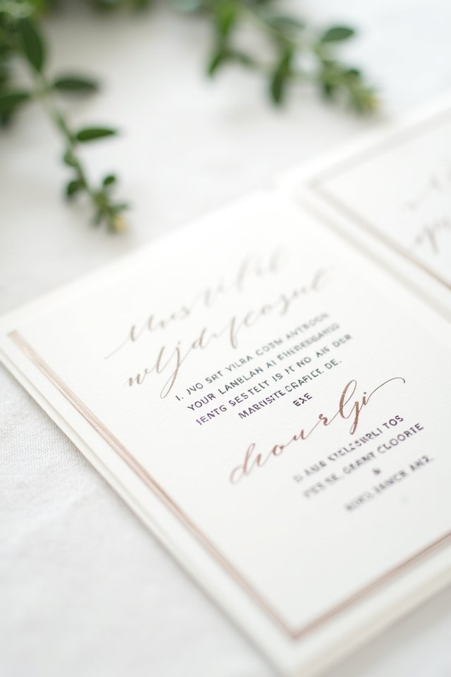 elegant wedding invitation borders