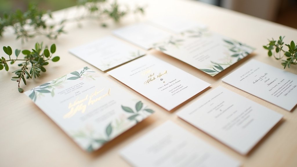elegant wedding invitation designs