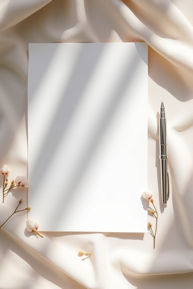 elegant wedding invitation typography