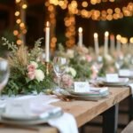 elegant wedding table decor