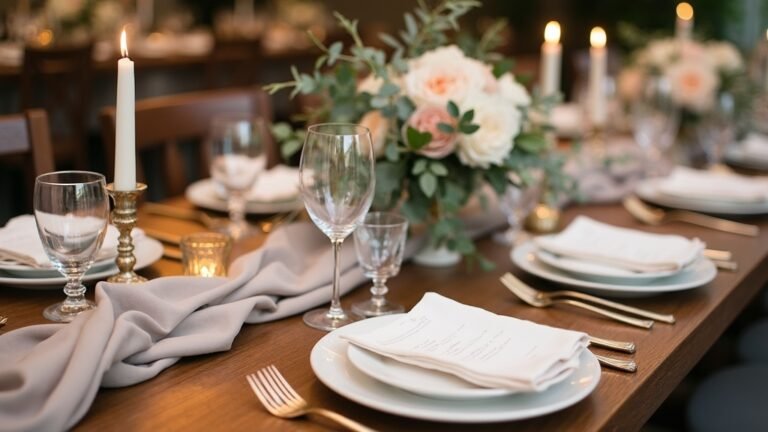 elegant wedding table designs