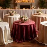 elegant wedding tablecloth options