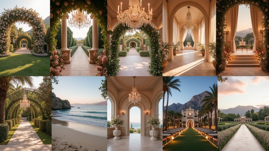 elegant wedding venue inspiration