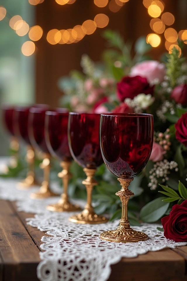 elegant wine goblet options