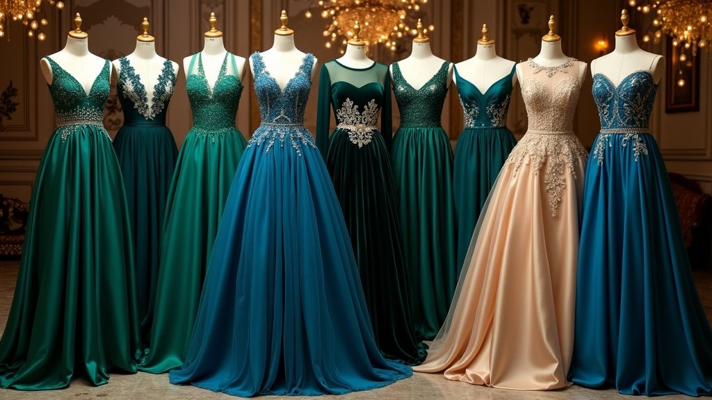 elegant winter ball gowns
