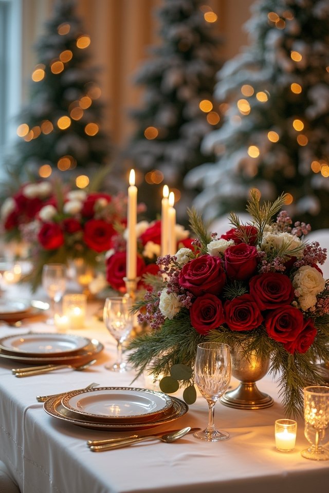 elegant winter floral arrangements