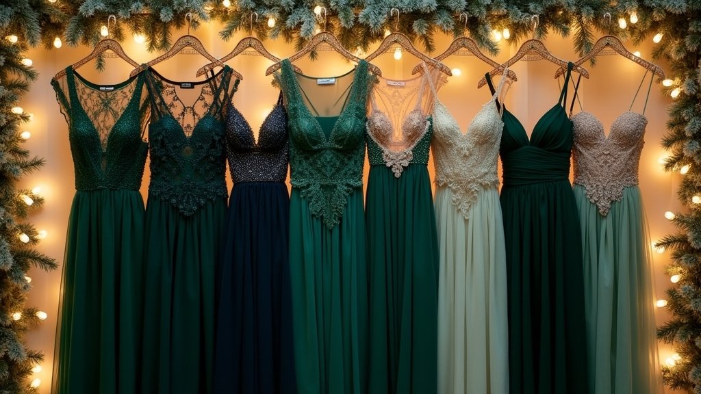 elegant winter wedding attire