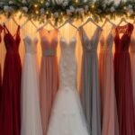 elegant winter wedding attire