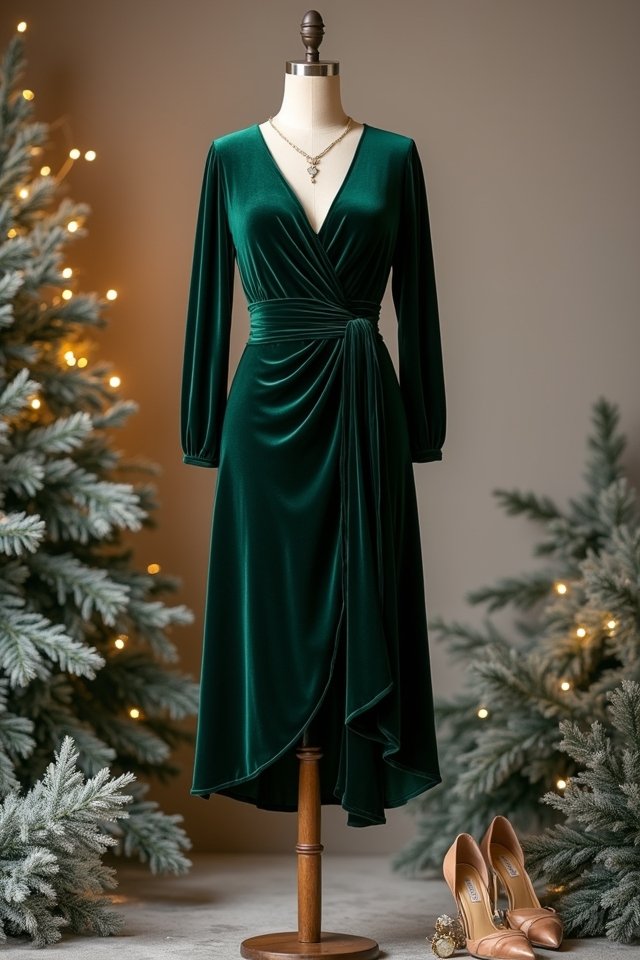 elegant winter wedding attire