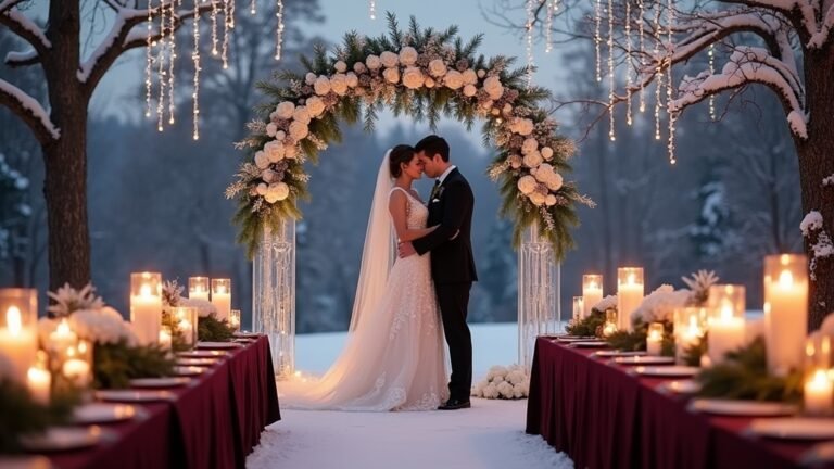 elegant winter wedding inspiration