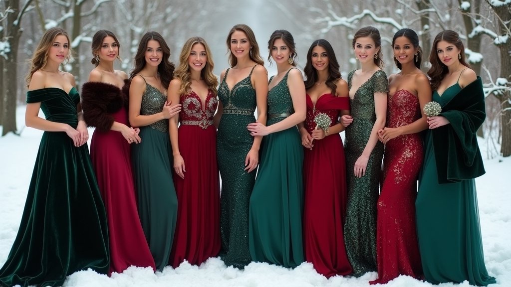 elegant winter wedding outfits