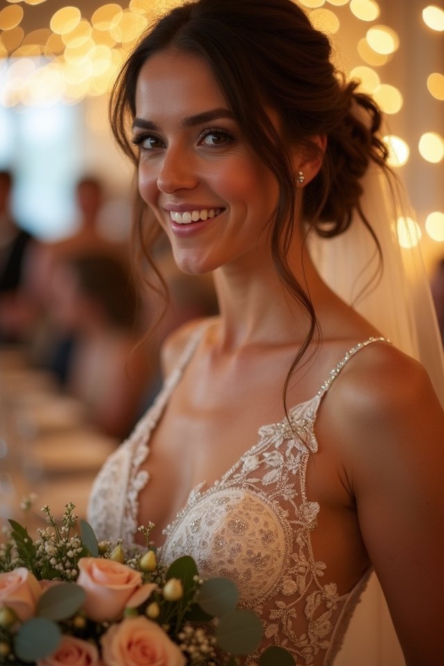 emotional close up wedding moments