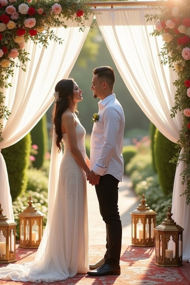 emotional vow exchange moments