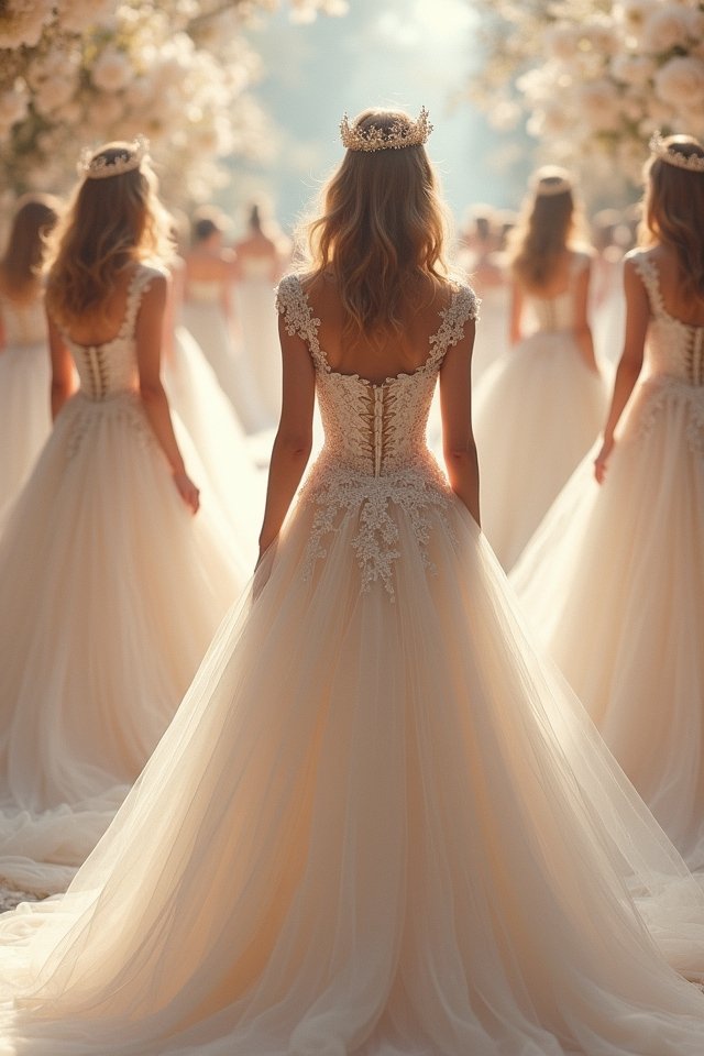 enchanted corset ball gown