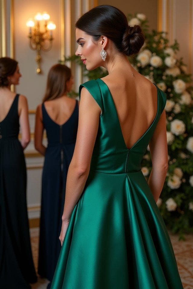 enchanted emerald silk elegance