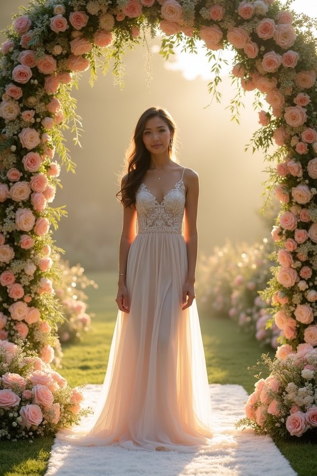 enchanted floral wedding arches
