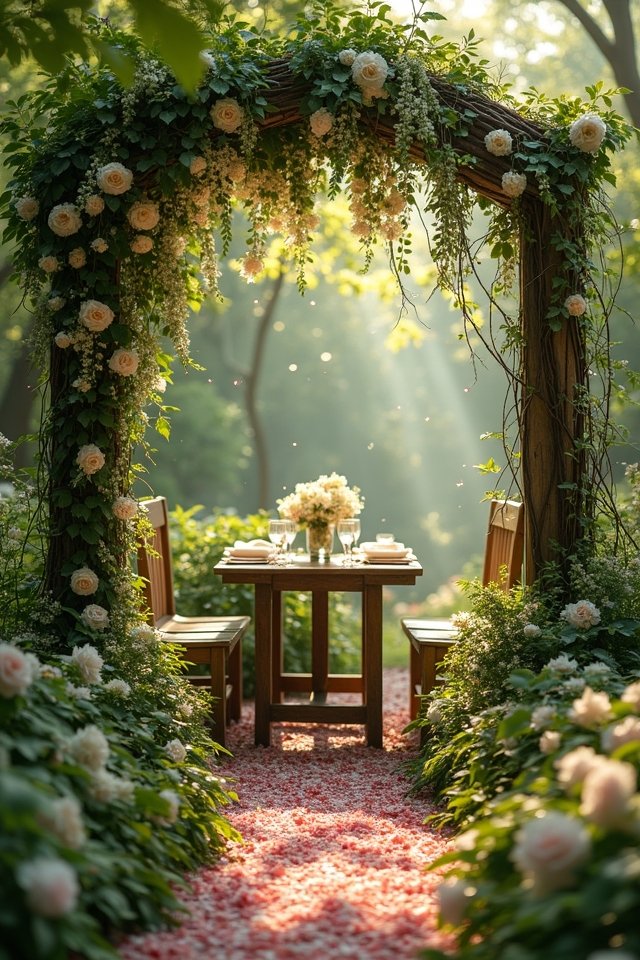 enchanted garden wedding magic