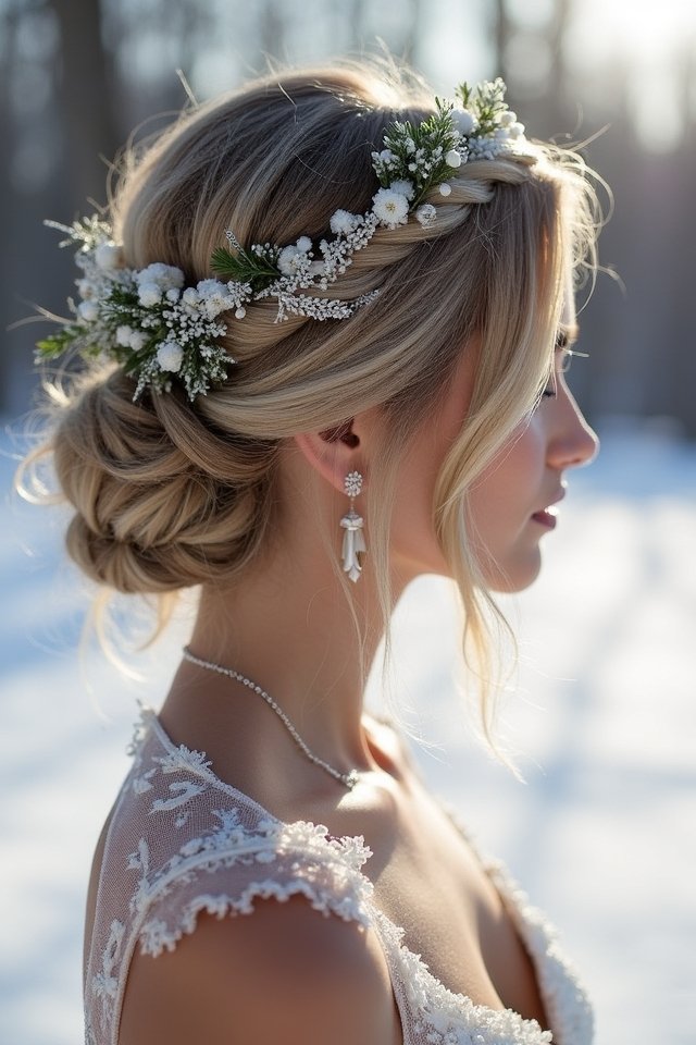 enchanted loose braided crown