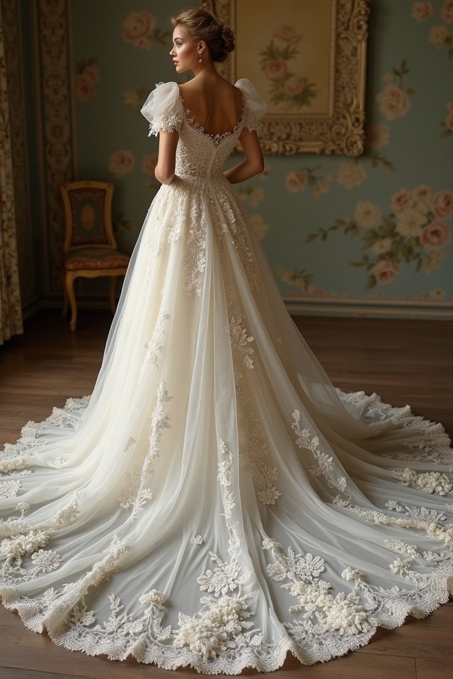 enchanted princess bridal gown