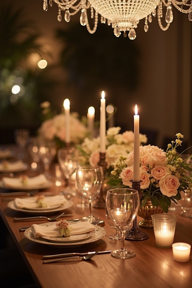 enchanting ambient candlelight romance