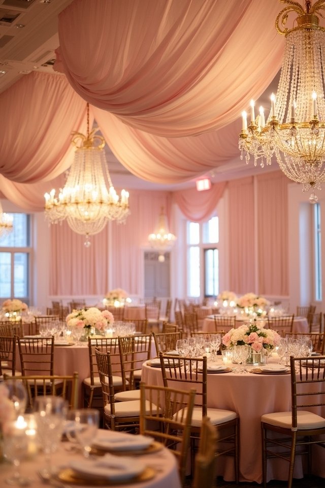 enchanting blush pink elegance