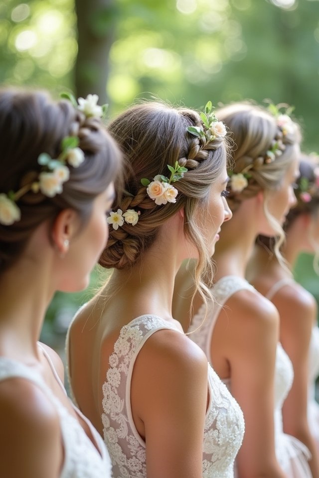 enchanting braided crown hairstyle