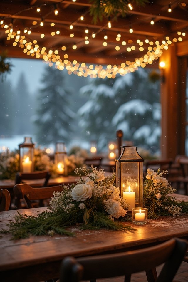 enchanting candlelit ambiance