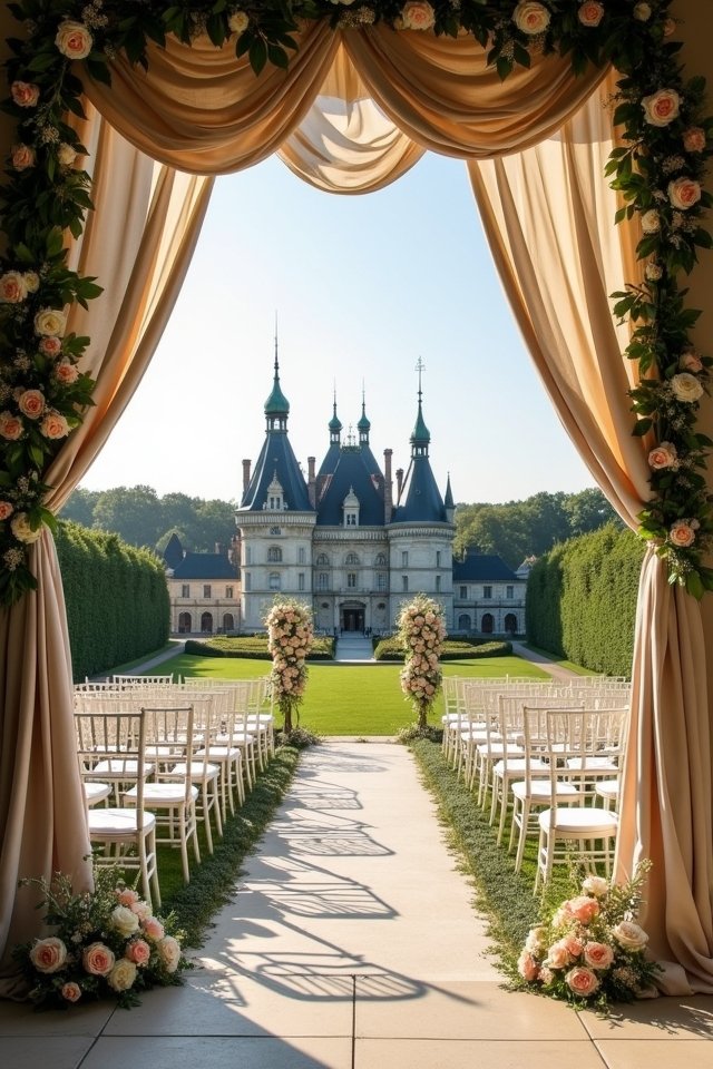 enchanting castle wedding experience