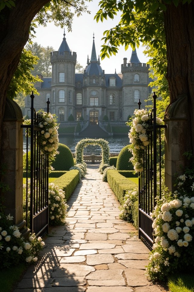 enchanting castle wedding venue
