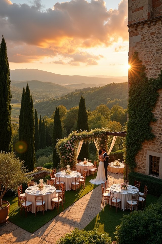 enchanting castle wedding venue