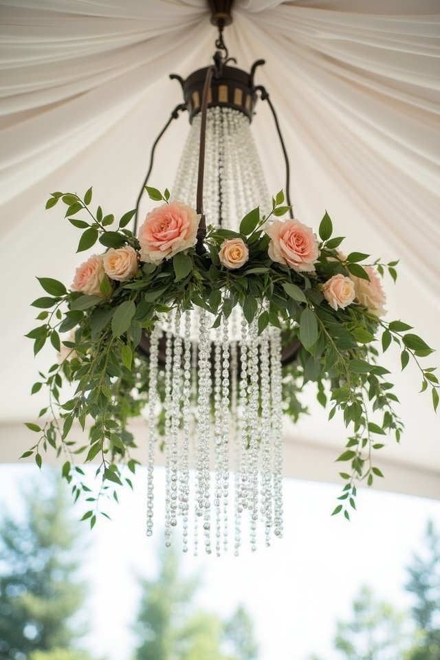 enchanting crystal bloom arrangements