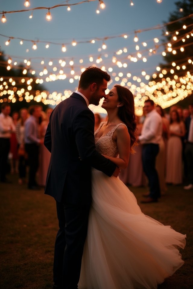 enchanting dance floor romance