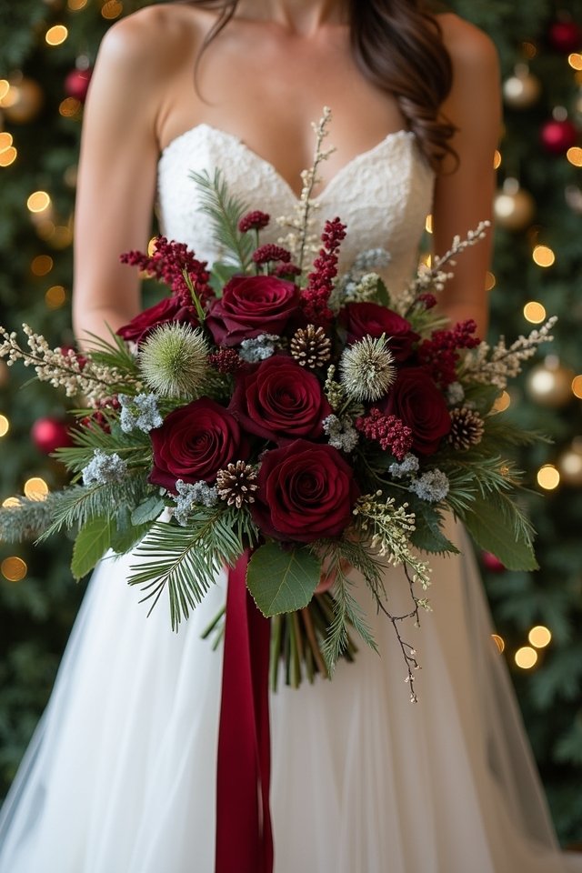 enchanting festive floral arrangements
