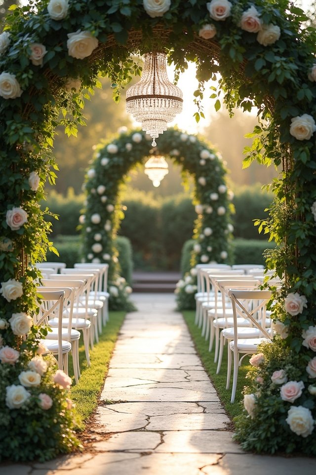 enchanting floral archway experience