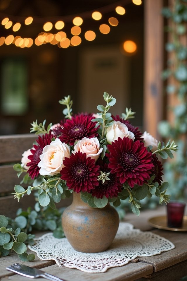 enchanting floral seating accents