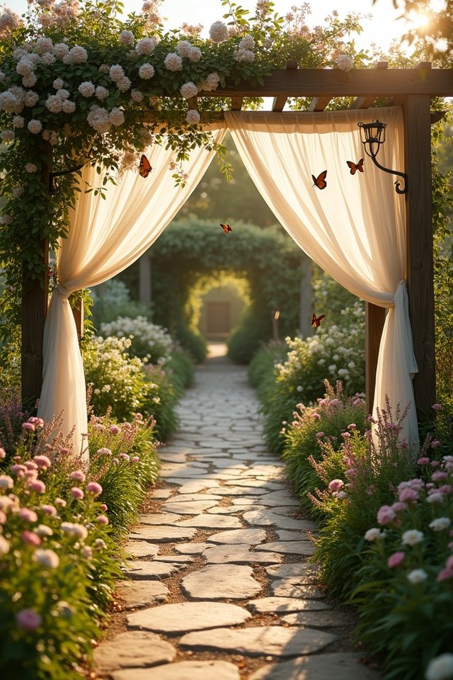 enchanting garden wedding bliss
