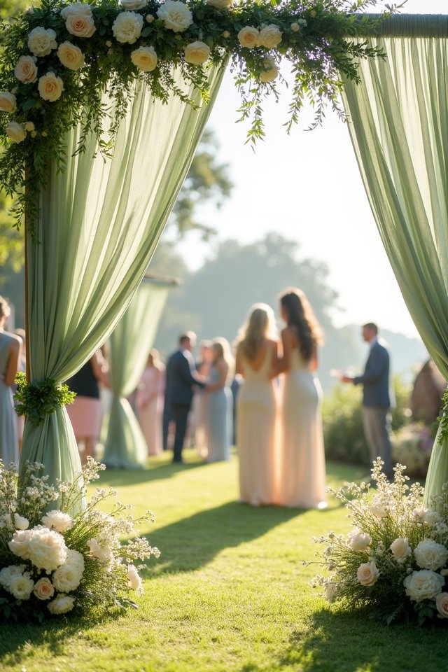 enchanting garden wedding elegance