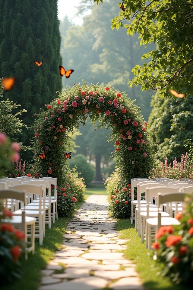 enchanting garden wedding experience