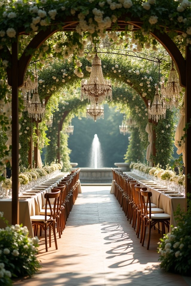 enchanting garden wedding experience