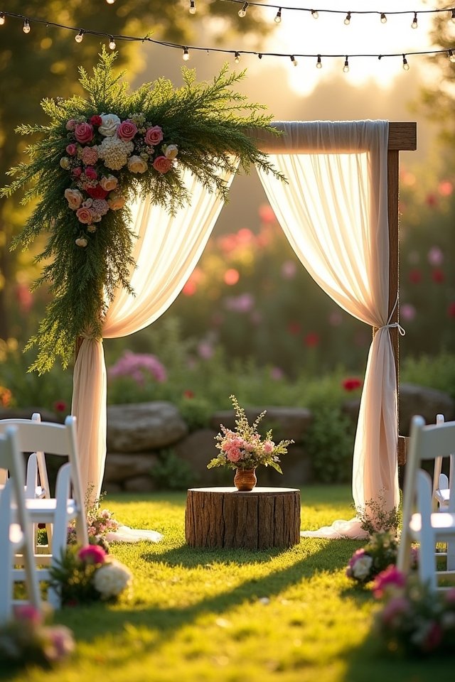 enchanting intimate outdoor ceremonies